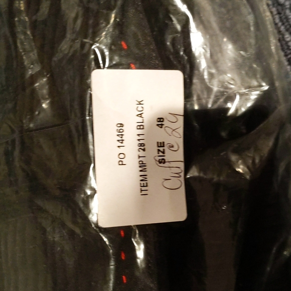 J Peterman Company size 48 Corduroy pants in black. - Picture 3 of 3